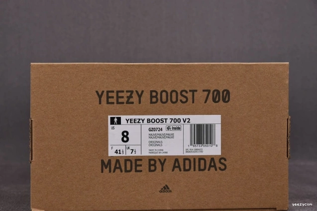 Boost Yeezy ADIDAS 700 GZ0724 V2 'Mauve' 1011